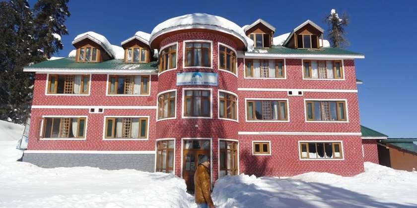 Fluorescence Hotel And Restaurant Gulmarg Exterior foto